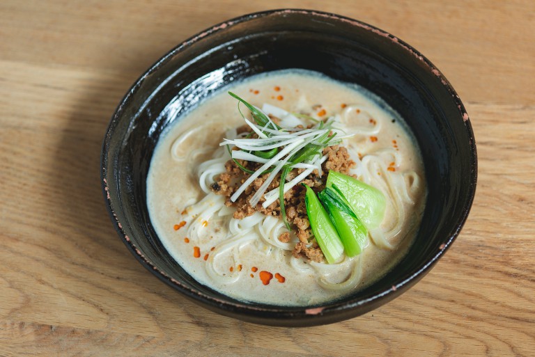 米粉の菜食担々麺a